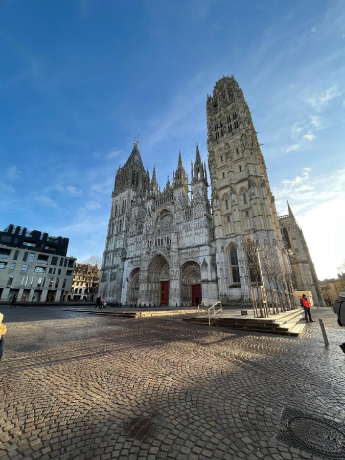 Hotel Paulette Rouen Centre Cathedrale Exteriör bild